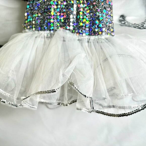 White Butterfly Dance Tutu - Picture 5 of 8